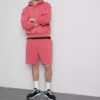 Washed elasticated shorts Washed elasticated shorts