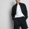Washed elasticated shorts Washed elasticated shorts