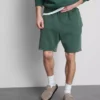 Washed elasticated shorts Washed elasticated shorts