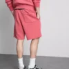 Washed elasticated shorts Washed elasticated shorts