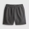 Washed elasticated shorts Washed elasticated shorts