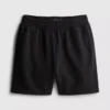 Washed elasticated shorts Washed elasticated shorts