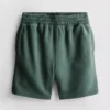 Washed elasticated shorts Washed elasticated shorts