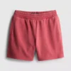 Washed elasticated shorts Washed elasticated shorts
