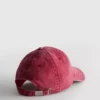 Washed embroidered baseball cap