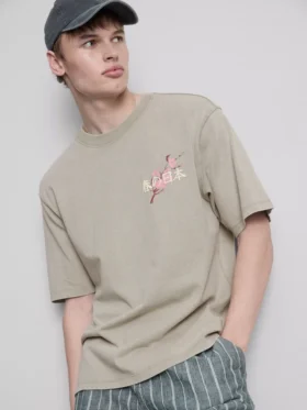 Washed japan graphic tee