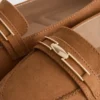 Wide-fit low-vamp loafers