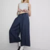 Wide-leg culotte jeans Wide-leg culotte jeans