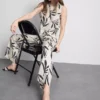 Wide leg printed pants Wide leg printed pants