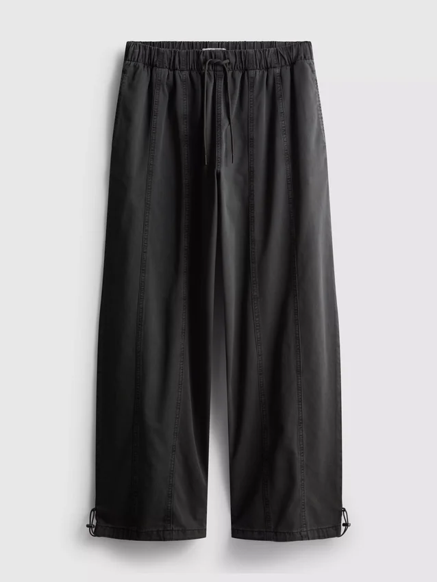 Wide leg seam detail utility pants Wide leg seam detail utility pants