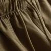 Wide leg seam detail utility pants