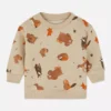 Woodland animal crew sweatshirt