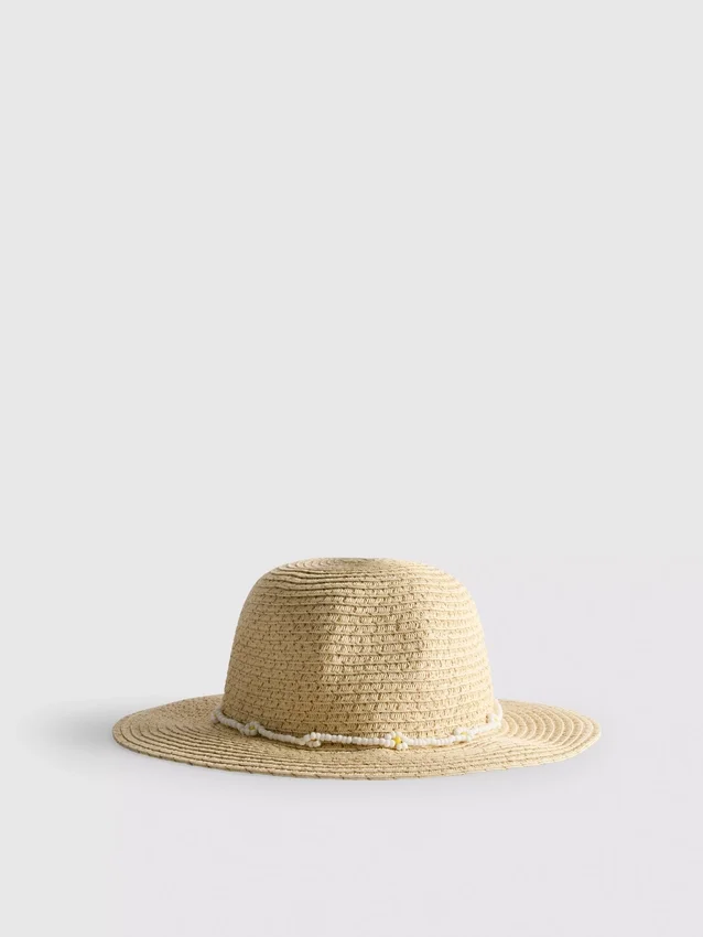 Woven beaded hat Woven beaded hat