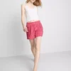 Woven cotton pajama shorts Woven cotton pajama shorts