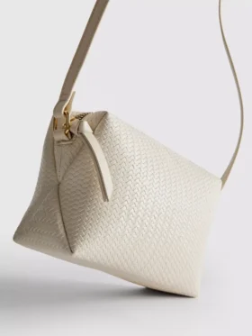 Woven-effect crossbody bag Woven-effect crossbody bag