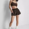Woven leopard running shorts Woven leopard running shorts
