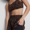 Woven leopard running shorts Woven leopard running shorts