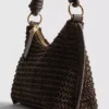 Woven shoulder bag Woven shoulder bag
