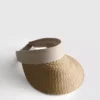 Woven sun visor