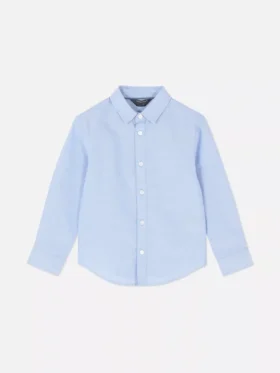 Younger boy long sleeve oxford shirt
