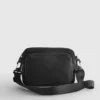 Zip-up crossbody purse
