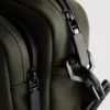 Zip-up crossbody purse